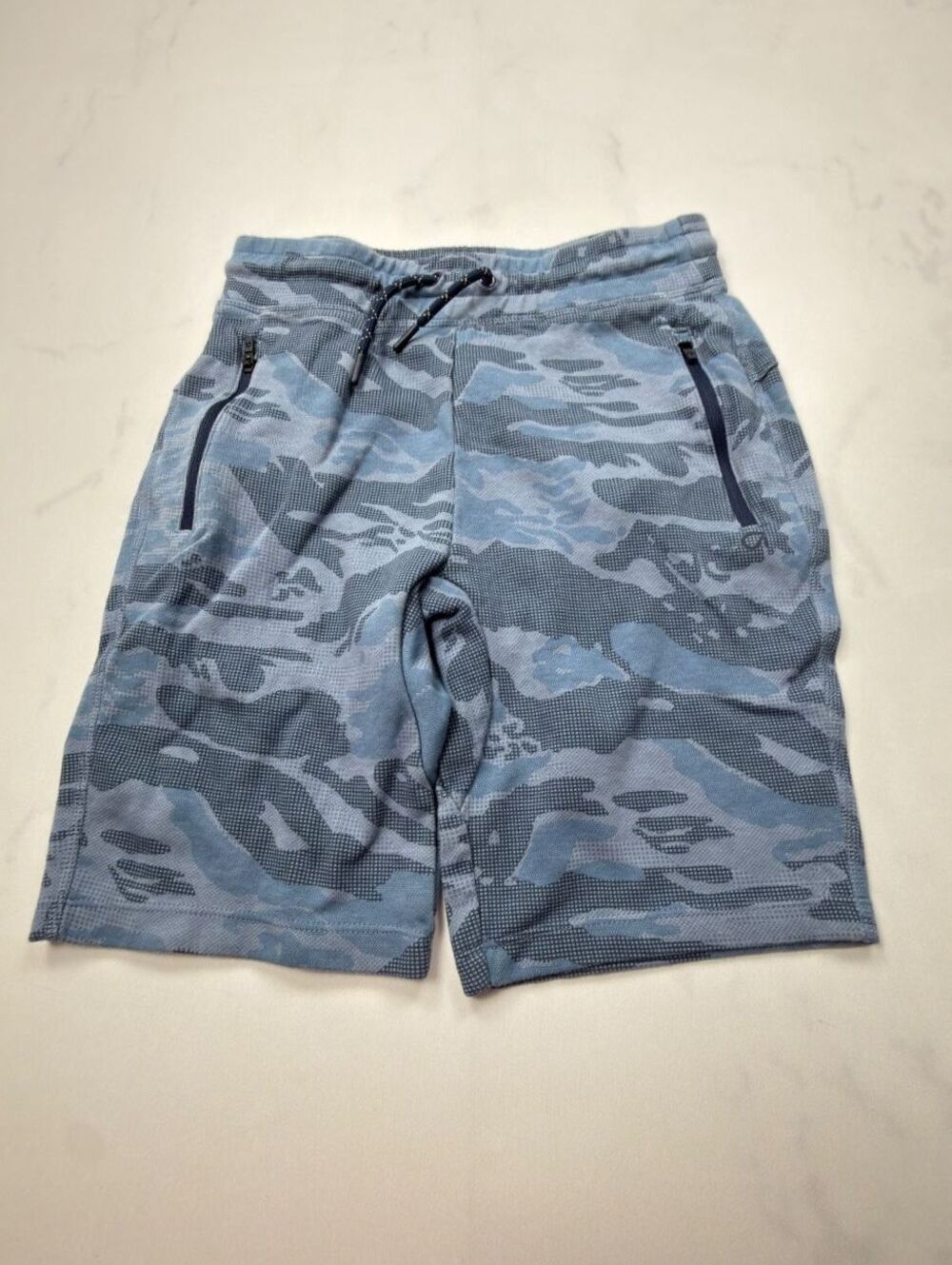 Gap Fit Athletic Shorts Blue 2010s Sporty Casual - Boys XL Husky